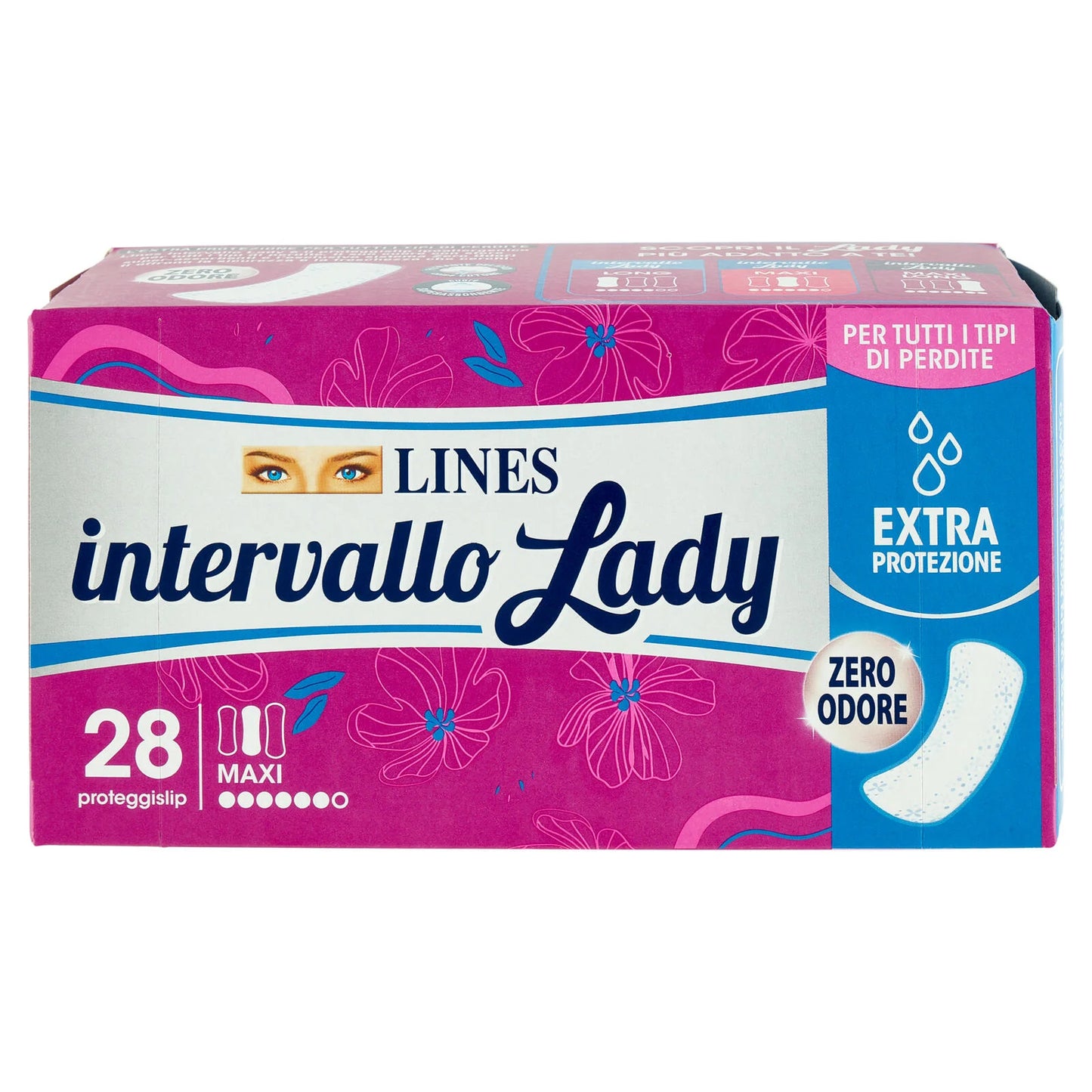 LINES INTERVALLO LADY PROTEGGI SLIP MAXI - 28pz