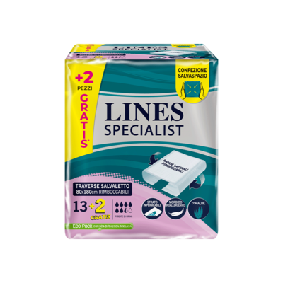 LINES SPECIALIST TRAVERSE SALVALETTO RIMBOCCABILI - 15pz - 80x180cm