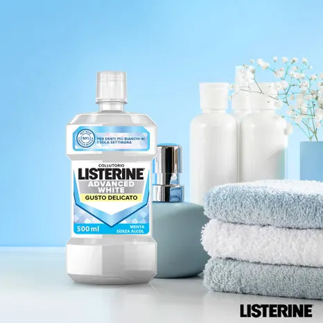 LISTERINE COLLUTORIO ADVANCED WHITE - FORMATO CONVENIENZA - 1L