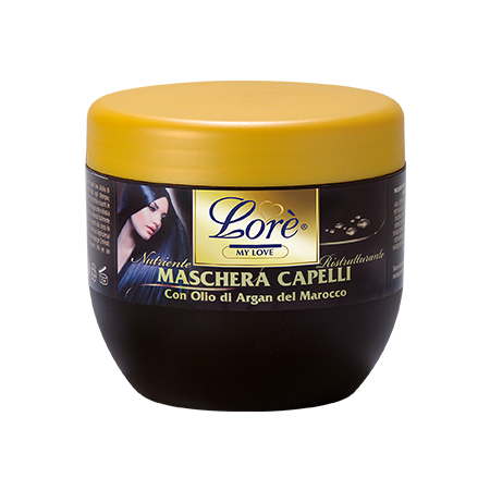 LORÈ MASCHERA CAPELLI NUTRIENTE - ARGAN 500ml