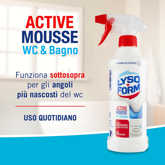 LYSOFORM ACTIVE MOUSSE WC E BAGNO - 435ml