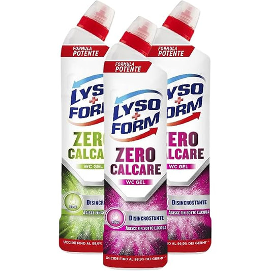 LYSOFORM ZERO CALCARE WC GEL DISINCROSTANTE - 750ml