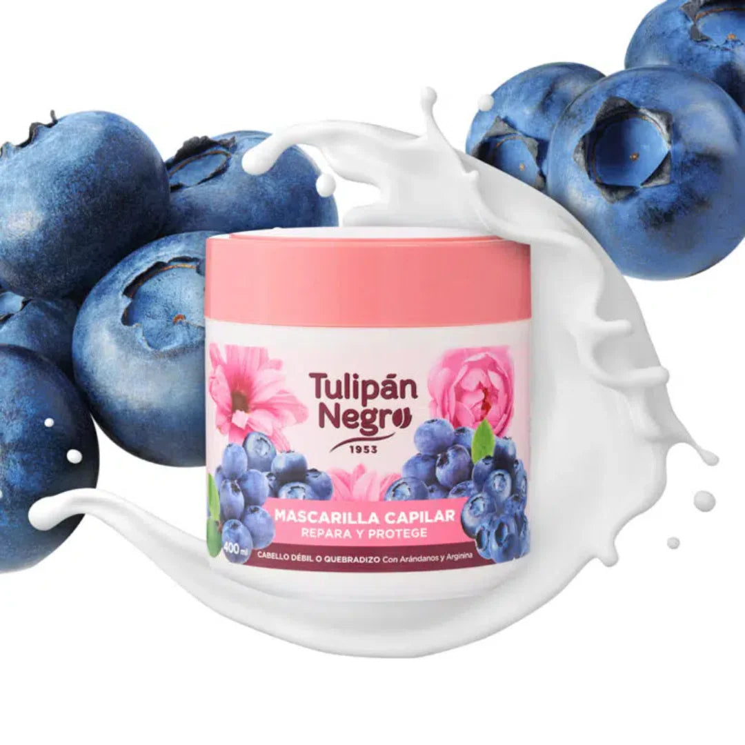 TULIPÁN NEGRO MASCHERA PER CAPELLI 400ml