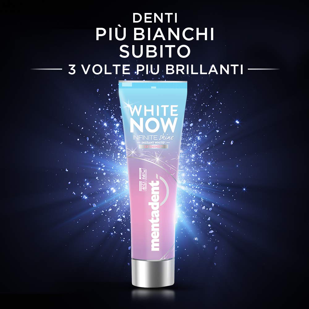 MENTADENT WHITE NOW DENTIFRICIO - 75ml