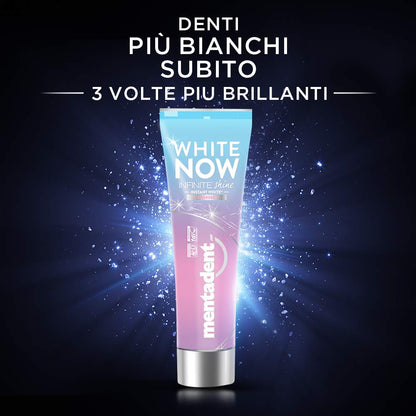 MENTADENT WHITE NOW DENTIFRICIO - 75ml