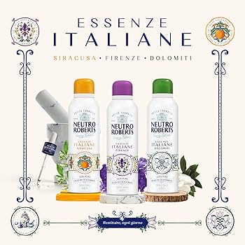 NEUTRO ROBERTS DEODORANTE SPRAY ESSENZE ITALIANE - 200ml