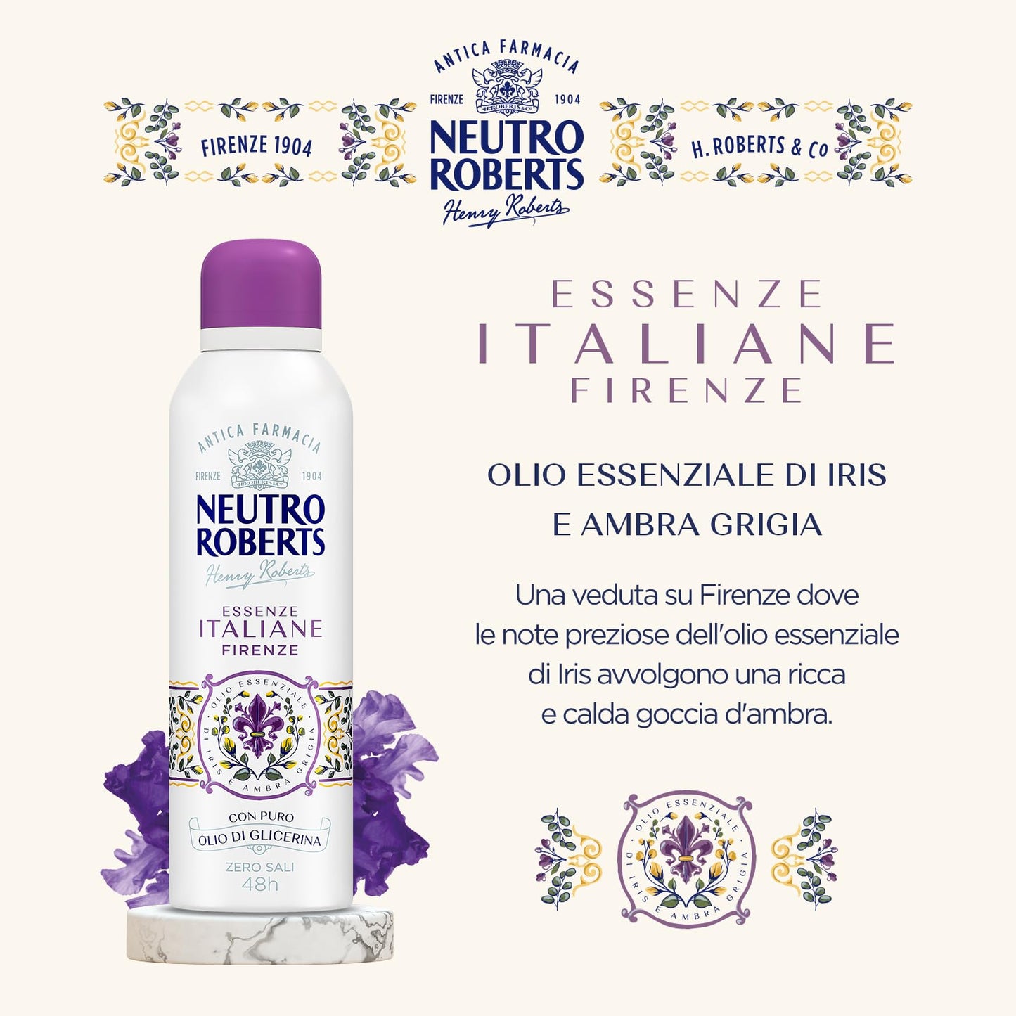 NEUTRO ROBERTS DEODORANTE SPRAY ESSENZE ITALIANE - 200ml