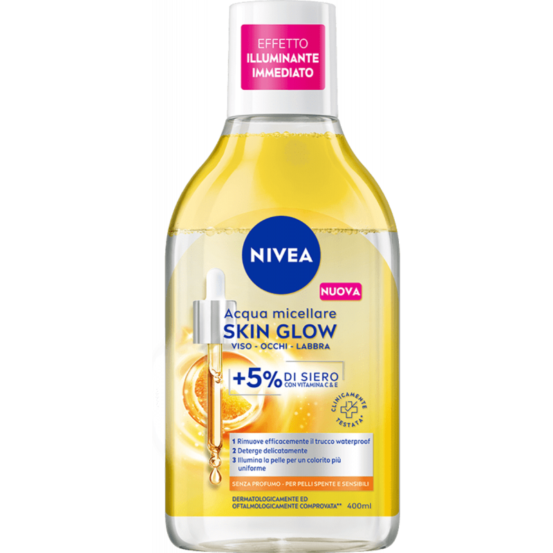 NIVEA ACQUA MICELLARE SKIN GLOW ILLUMINANTE 400ML