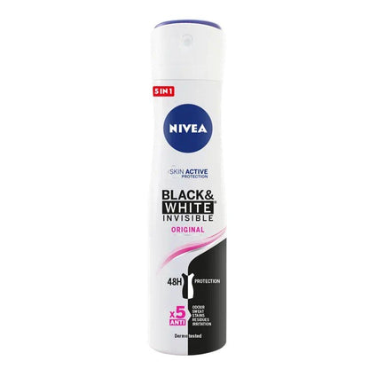 NIVEA DEODORANTE INVISBLE BLACK&WHITE - 200ml