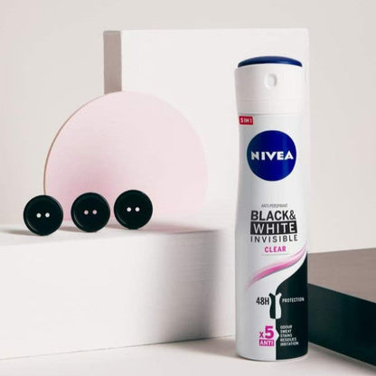 NIVEA DEODORANTE INVISBLE BLACK&WHITE - 200ml