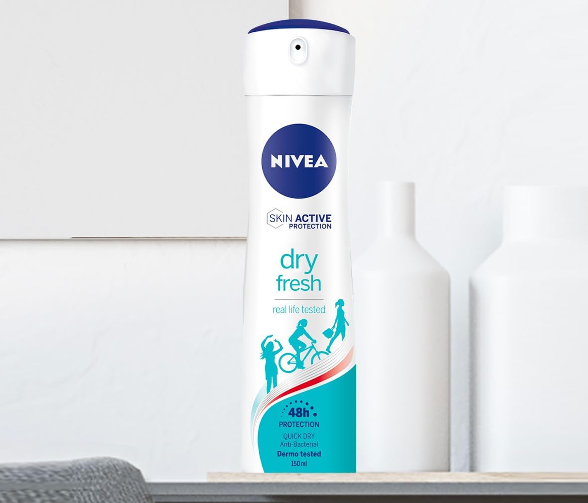 NIVEA DEODORANTE SKIN ACTIVE DRY FRESH - 200ml