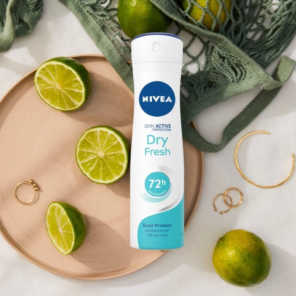 NIVEA DEODORANTE SKIN ACTIVE DRY FRESH - 200ml