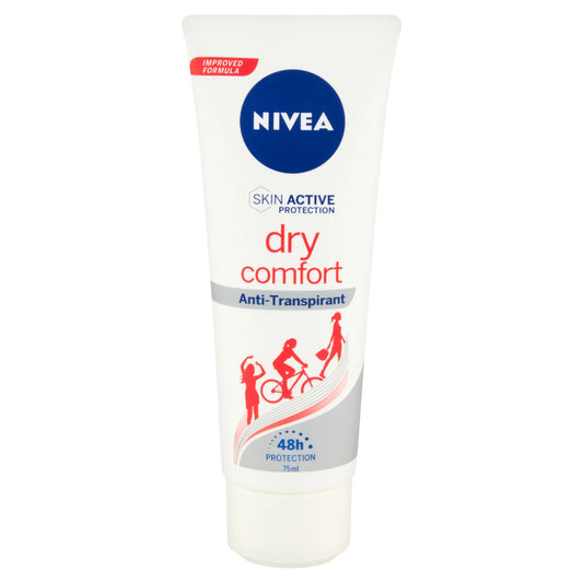 NIVEA DRY COMFORT DEODORANTE CREMA ANTI TRASPIRANTE - 75ml