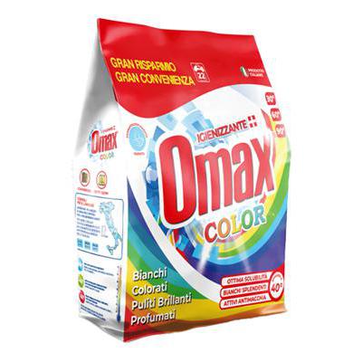 OMAX IGIENIZZANTE - DETERSIVO IN POLVERE 22 LAVAGGI