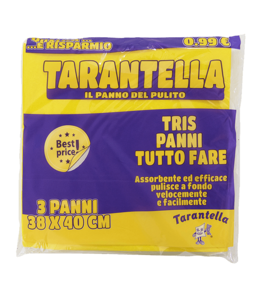 TARANTELLA PANNO MULTIUSO - 3 pz