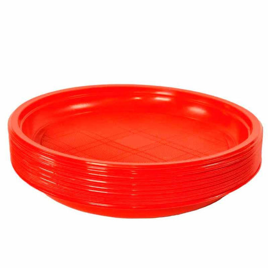 PIATTI PIANI ROSSI - 20pz