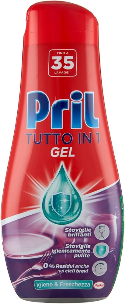 PRIL POWER GEL TUTTO IN 1 - 35 / 58 LAVAGGI