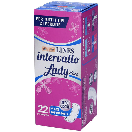LINES INTERVALLO LADY PROTEGGI SLIP MAXI - 22pz