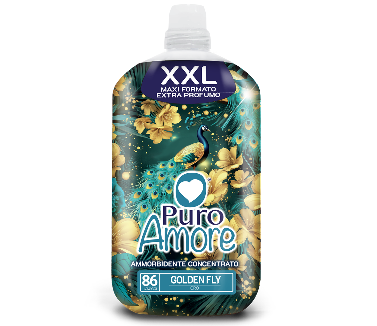 PURO AMORE AMMORBIDENTE CONCENTRATO XXL - 86 LAVAGGI 1.8L