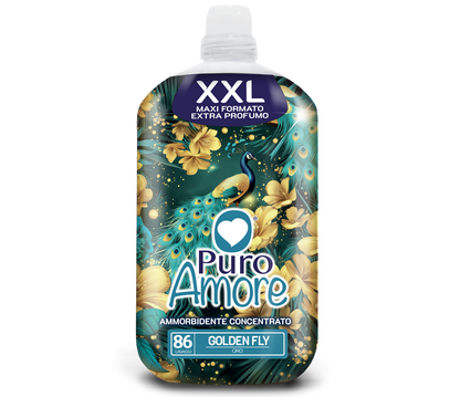 PURO AMORE AMMORBIDENTE CONCENTRATO XXL - 86 LAVAGGI 1.8L