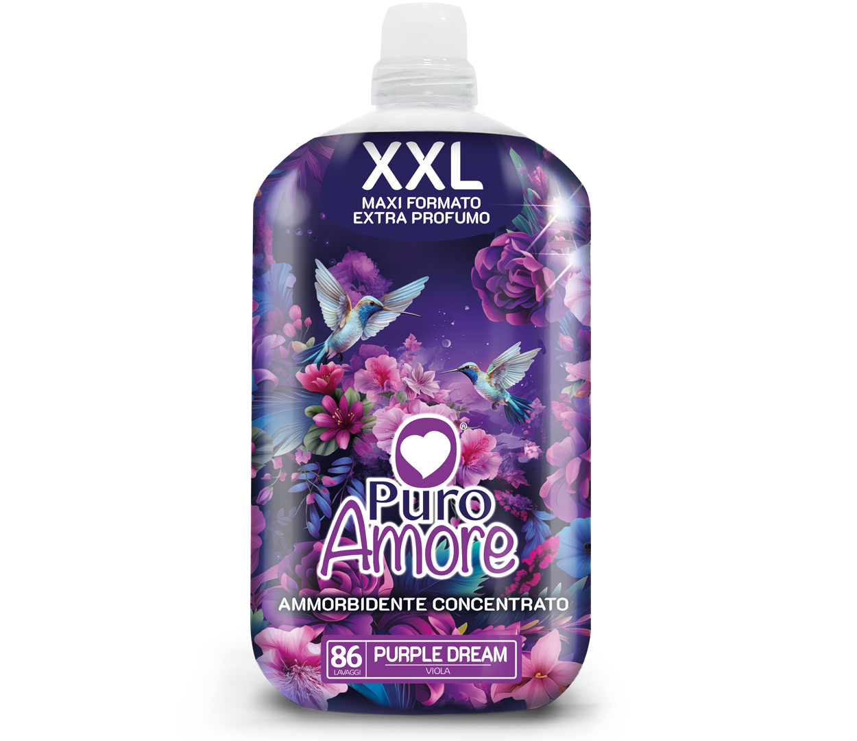 PURO AMORE AMMORBIDENTE CONCENTRATO XXL - 86 LAVAGGI 1.8L
