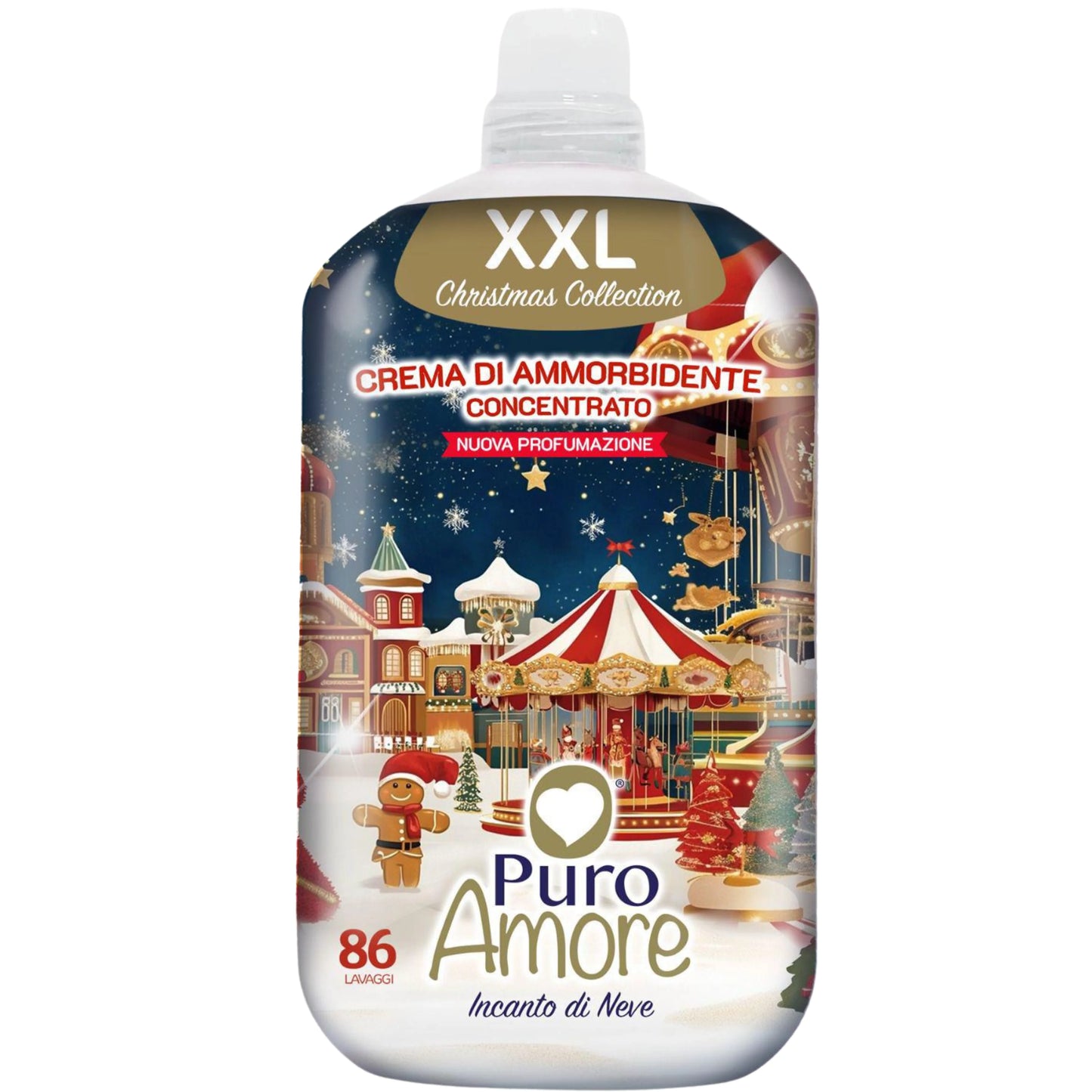PURO AMORE AMMORBIDENTE CONCENTRATO XXL CHRISTMAS COLLECTION - 86 LAVAGGI