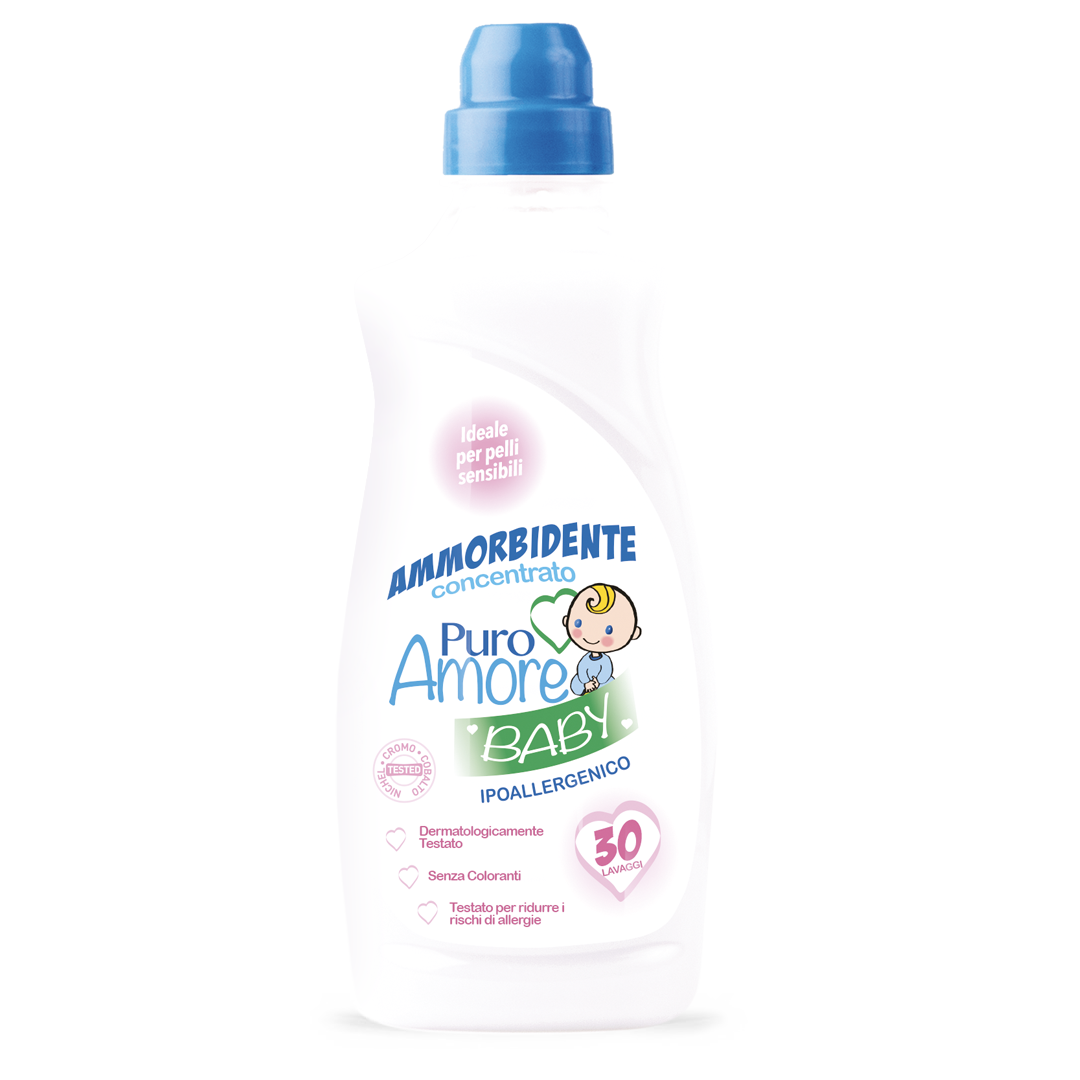 PURO AMORE BABY AMMORBIDENTE CONCENTRATO 30 LAVAGGI - 750 ml