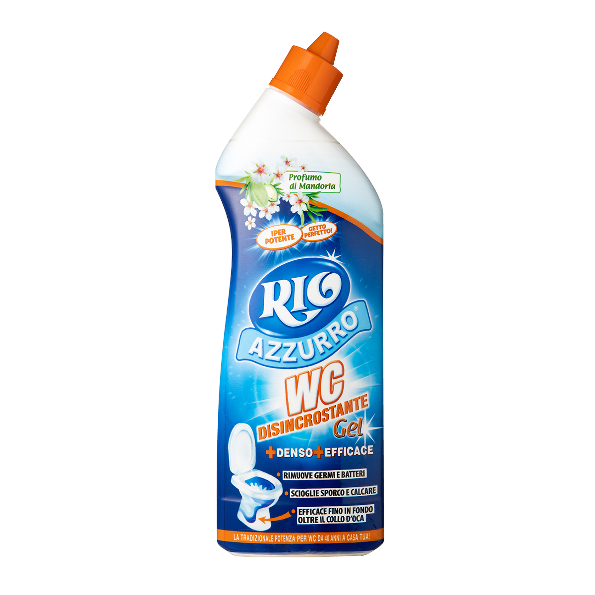 RIO AZZURRO WC DISINCROSTANTE GEL AZIONE RAPIDA - 750ML