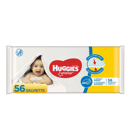 HUGGIES UNISTAR SALVIETTINE - 56pz