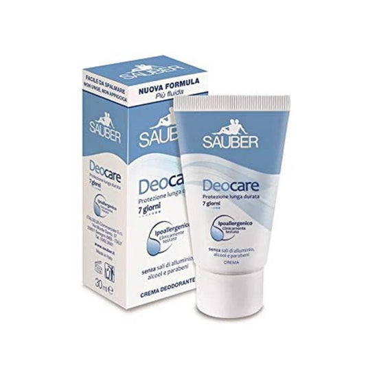 SAUBER DEOCARE CREMA DEODORANTE PELLI SENSIBILI