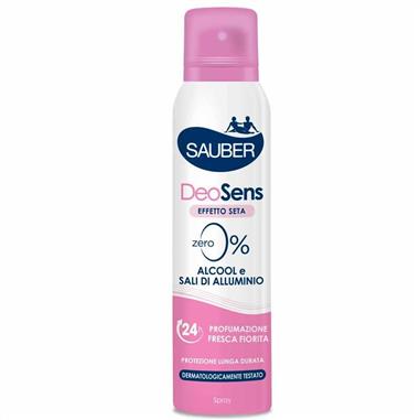 SAUBER DEODORANTE DEOSENS EFFETTO SETA SPRAY 150ML
