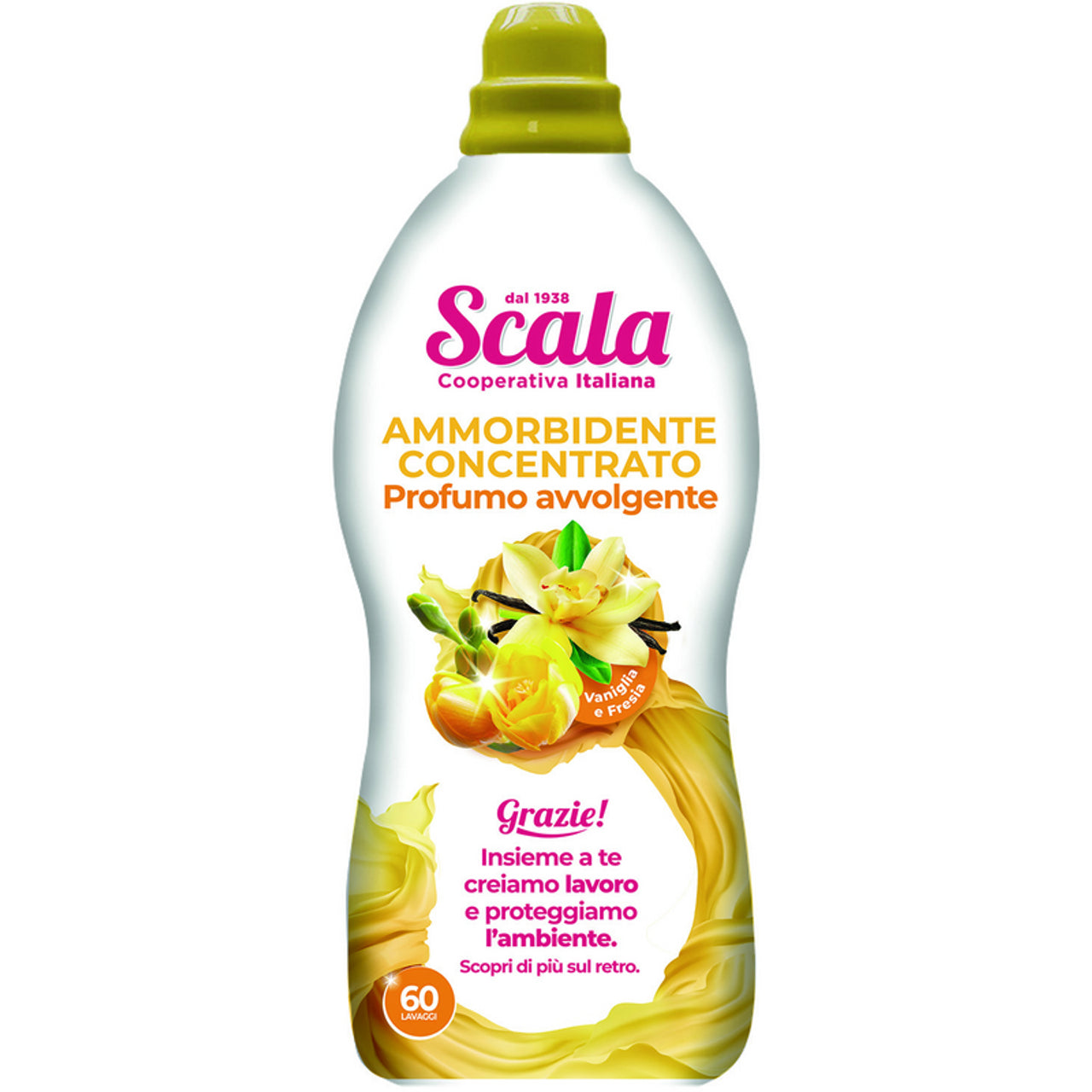 SCALA AMMORBIDENTE CONCENTRATO PROFUMO AVVOLGENTE - 60 LAVAGGI