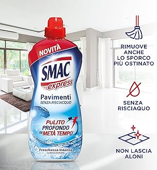 SMAC EXPRESS PAVIMENTI SENZA RISCIACQUO - 1L
