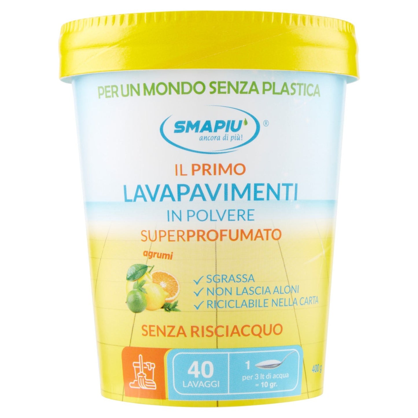 SMAPIÙ LAVAPAVIMENTI IN POLVERE - 400g