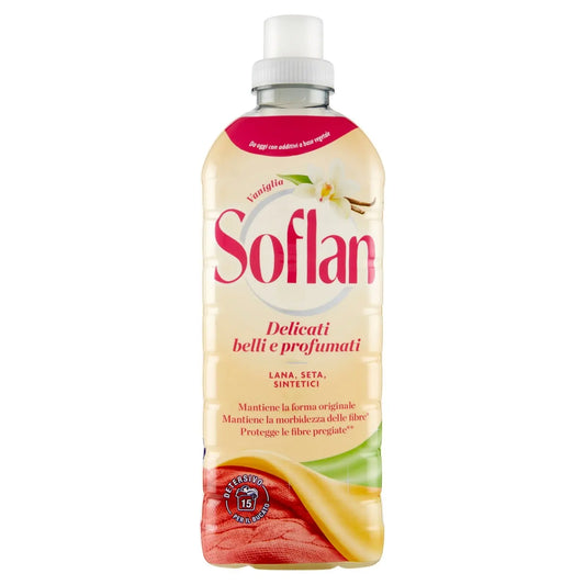 SOFLAN DETERSIVO CAPI DELICATI - LANA SETA SINTETICI - 15 LAVAGGI