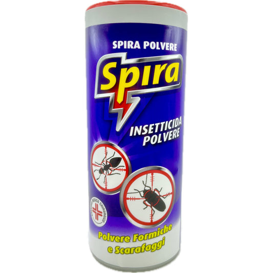 SPIRA POLVERE INSETTICIDA FORMICHE E SCARAFAGGI - 250g