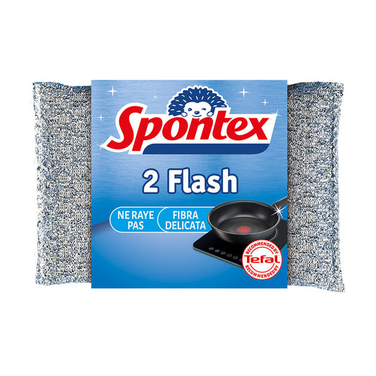 SPONTEX FIBRA DELICATA 2 FLASH