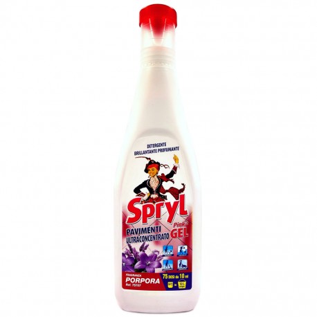 SPRYL GEL PAVIMENTI ULTRACONCENTRATO - 750ml - VARIE FRAGRANZE