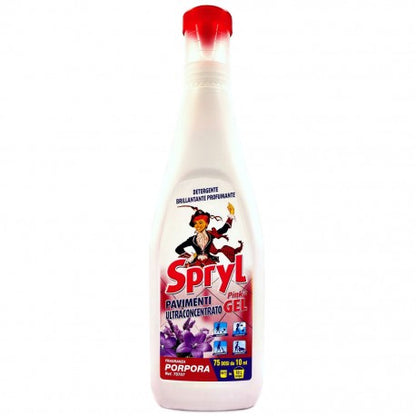 SPRYL GEL PAVIMENTI ULTRACONCENTRATO - 750ml - VARIE FRAGRANZE