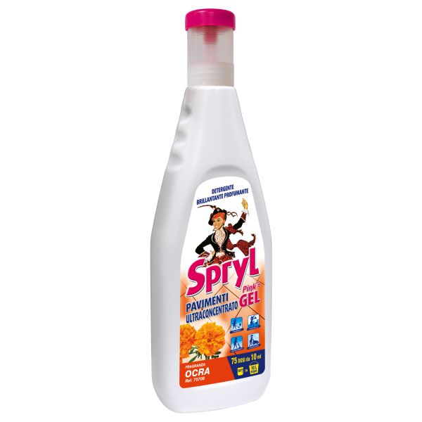 SPRYL GEL PAVIMENTI ULTRACONCENTRATO - 750ml - VARIE FRAGRANZE