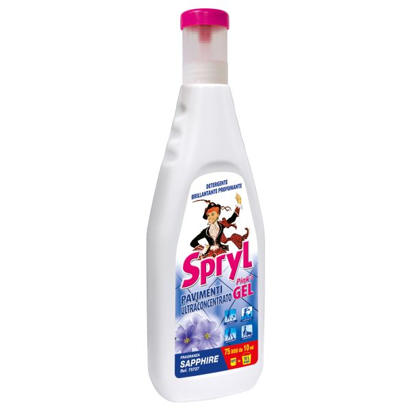 SPRYL GEL PAVIMENTI ULTRACONCENTRATO - 750ml - VARIE FRAGRANZE