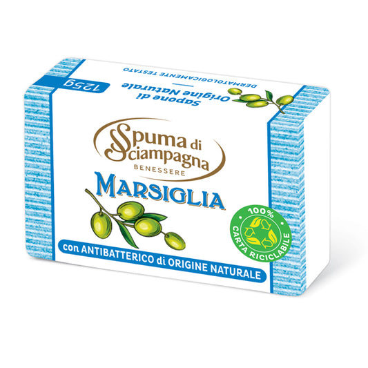 SPUMA DI SCIAMPAGNA SAPONE DI MARSIGLIA - 125g