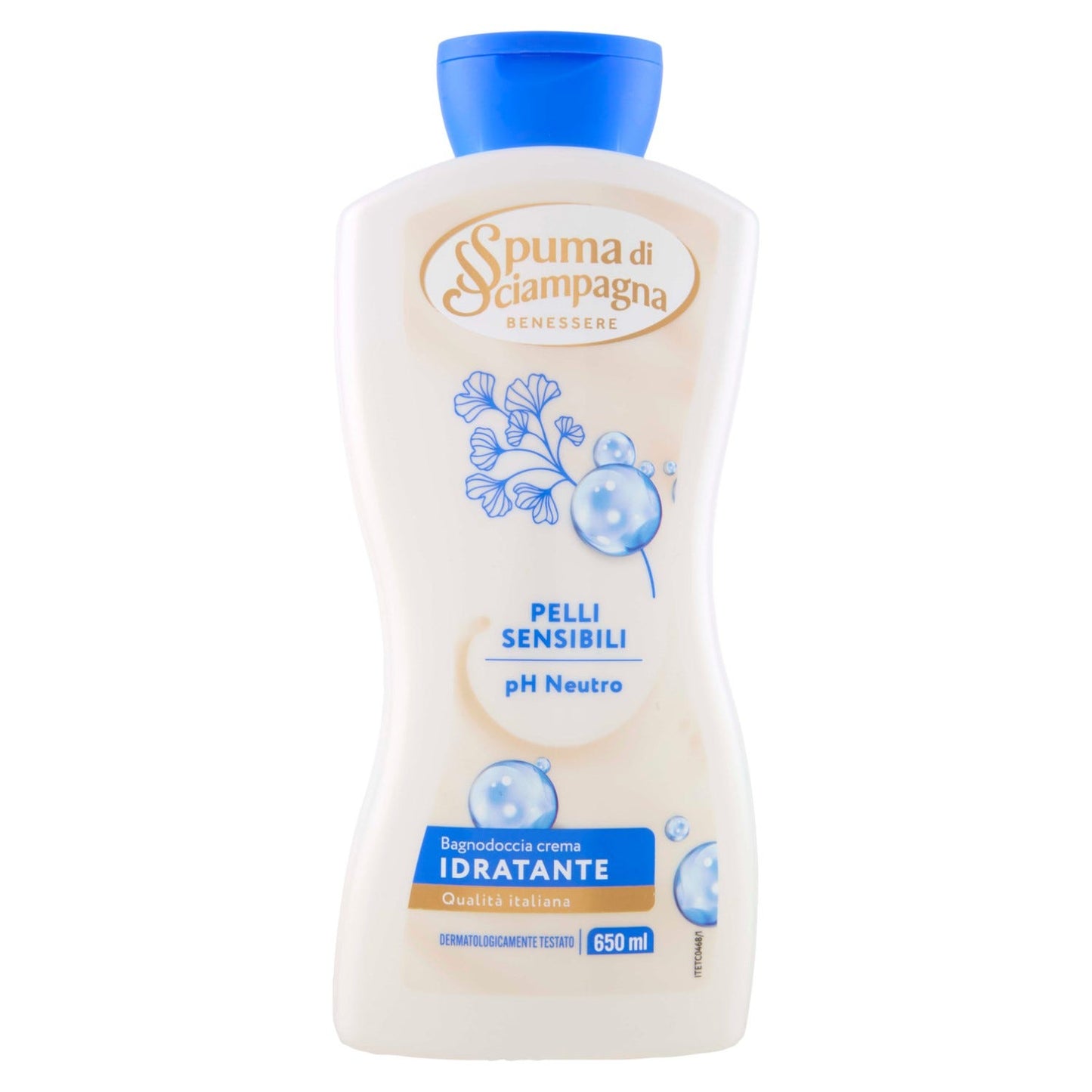 SPUMA DI SCIAMPAGNA BAGNODOCCIA IDRATANTE PELLI SENSIBILI - 650ml