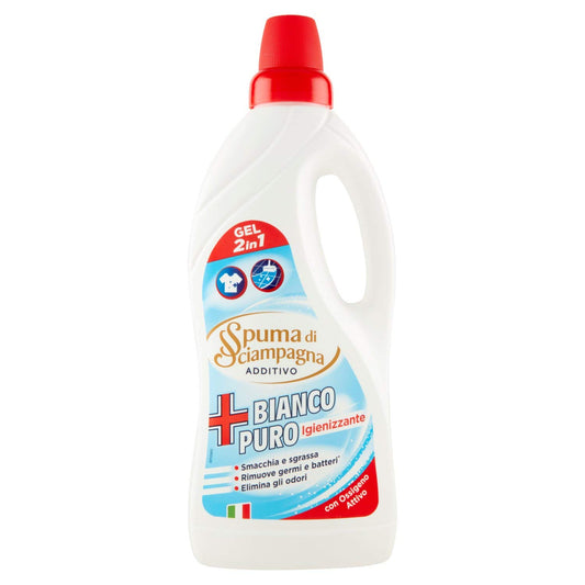 SPUMA DI SCIAMPAGNA ADDITIVO IGIENIZZANTE BIANCO PURO - 1L