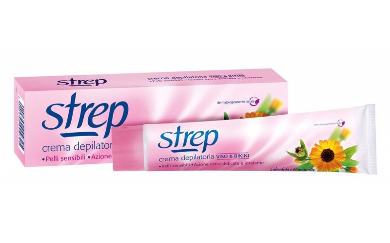 STREP CREMA DEPILATORIA VISO E BIKINI - 75ml