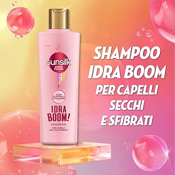 SUNSILK SHAMPOO SUPER FUSION IDRA BOOM - 220ML