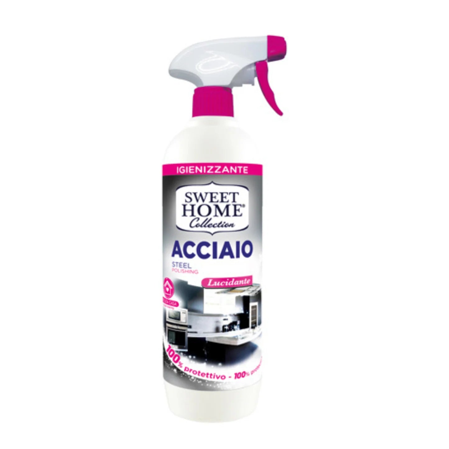 SWEET HOME SPRAY DETERGENTE ACCIAIO - 650ml