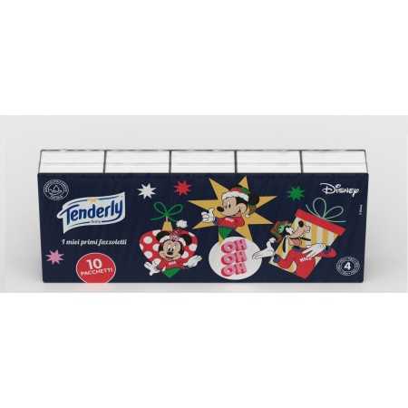 TENDERLY FAZZOLETTI DI NATALE DISNEY - 10 PZ