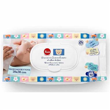 TRUDI SALVIETTE MAXI PER BAMBINI - 20x30cm - 40pz